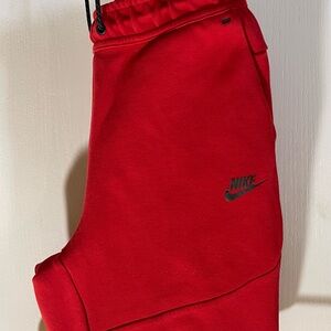 Nike Tech Men’s Red Jogger Pants